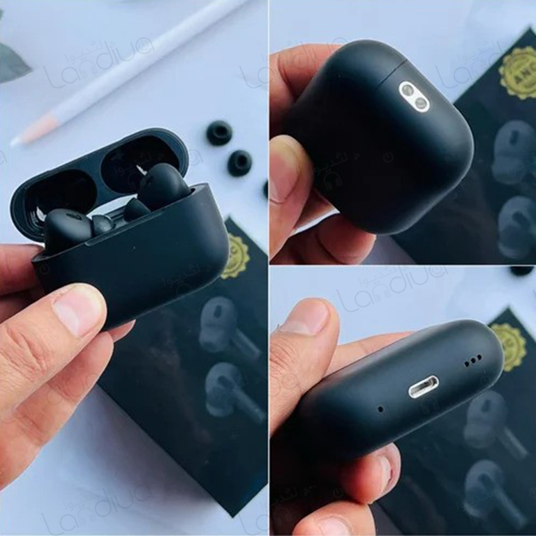 airpod pro 2 high copy black matt