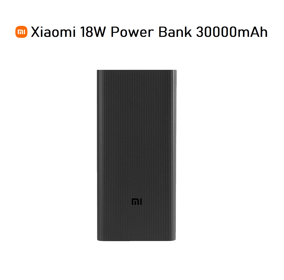 پاوربانک شیائومی PB3018ZM مشکی پاوربانک شیائومی PB3018ZM ظرفیت ۳۰۰۰۰ میلیآمپرساعت مشکی